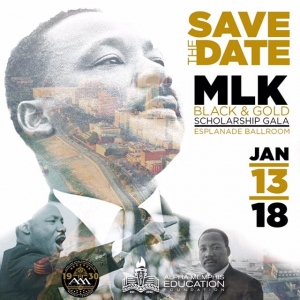 Dr. Martin Luther King Black and Gold Scholarship Gala 2018